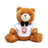 Teddy Bear with T-Shirt - Cozy Valentine Design