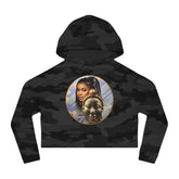 Ethnic Women’s Cropped Hooded Sweatshirt