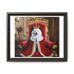 Customized Regal Pet Portraits Framed on Matte Canvas