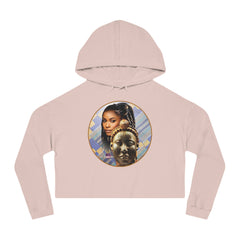 Ethnic Women’s Cropped Hooded Sweatshirt