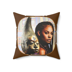 African Themed Square Pillow