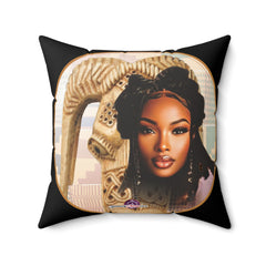African Themed Pillow