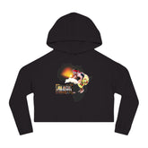 Ethnic Women’s Cropped Hooded Sweatshirt