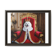 Customized Regal Pet Portraits Framed on Matte Canvas