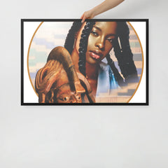 Enhanced Matte Paper Framed Poster (cm)