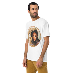 Mask Themed All-Over Print Men's Crew Neck T-Shirt