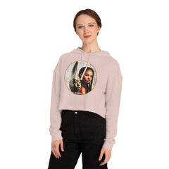 Ethnic Women’s Cropped Hooded Sweatshirt