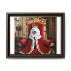 Customized Regal Pet Portraits Framed on Matte Canvas