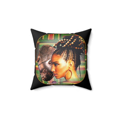 Ethnic Design Square Pillow