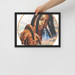 Enhanced Matte Paper Framed Poster (cm)