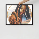 Enhanced Matte Paper Framed Poster (cm)