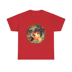 Africa Mask Themed Unisex Heavy Cotton Tee