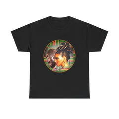 Africa Mask Themed Unisex Heavy Cotton Tee