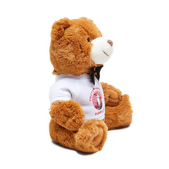Teddy Bear with T-Shirt - Cozy Valentine Design