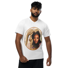 Africa Mask Themed All-Over Print Recycled Unisex Sports Jersey