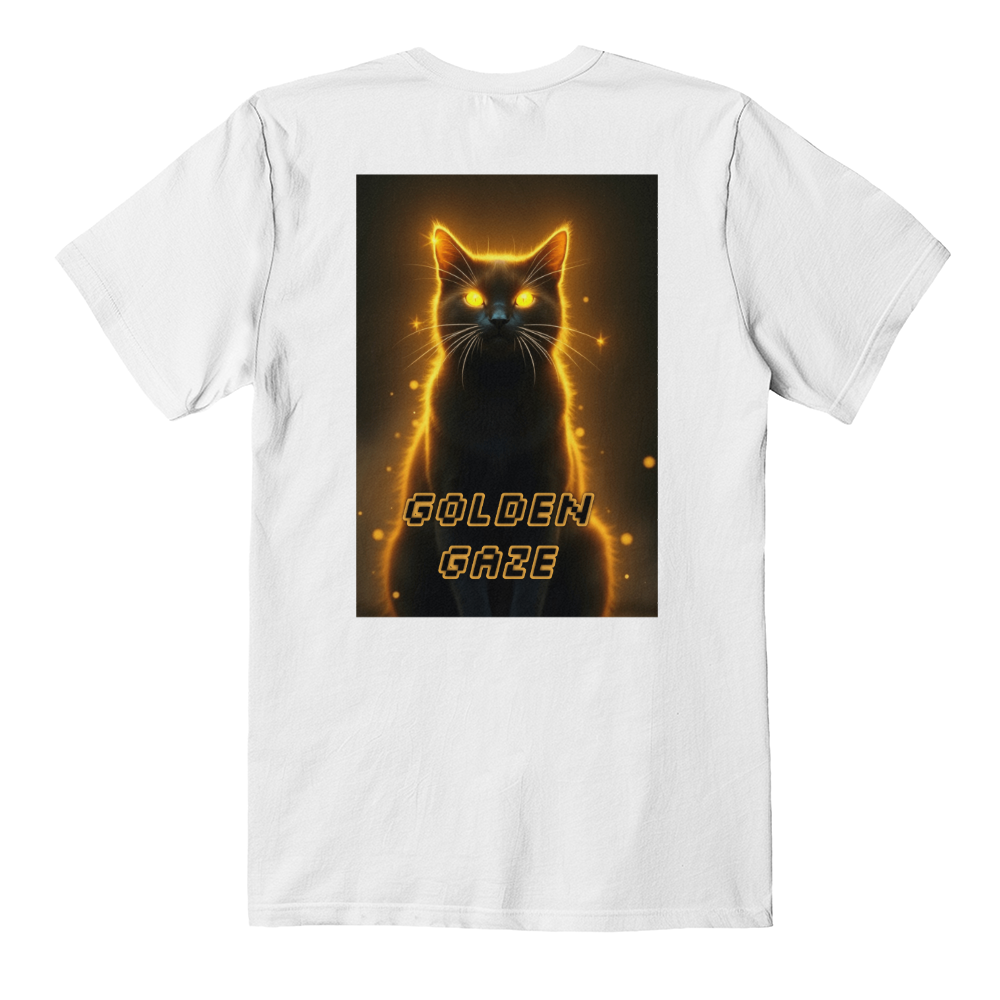 Golden Gaze Unisex T shirts