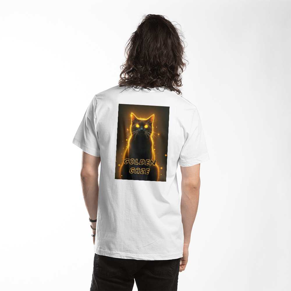Golden Gaze Unisex T shirts