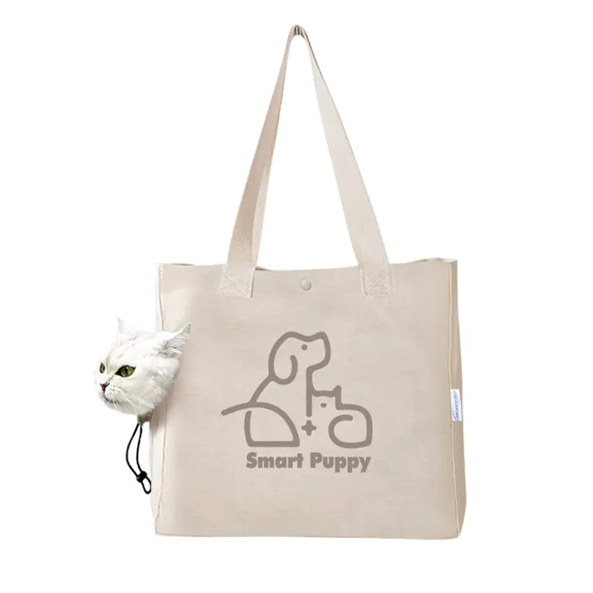 Canvas Pet Adventure Tote